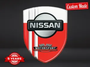 Nissan Autocollants Bombés Auto Limité Design Élégant